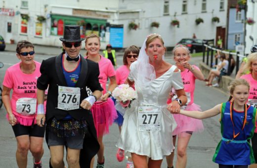 Sarah & Mike's pre wedding run crew